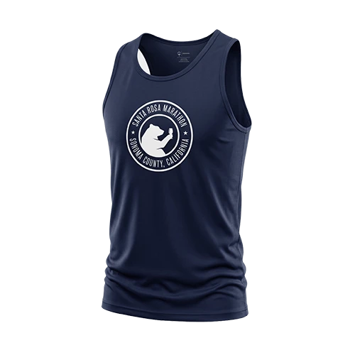 Santa Rosa Marathon Navy Tank