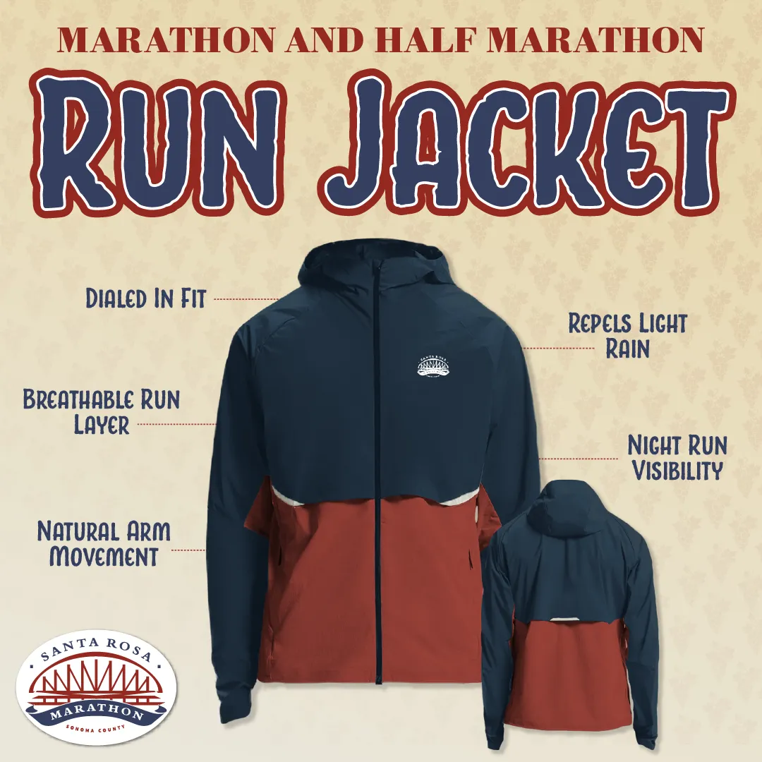 2026 Santa Rosa Marathon Swag Jacket